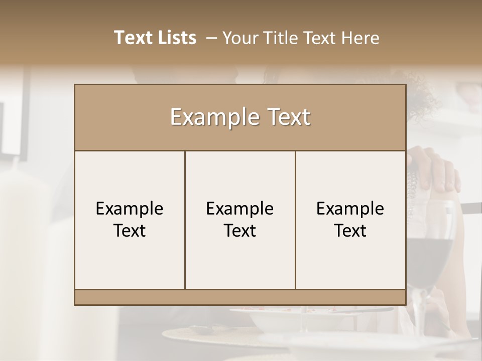 Beauty Human People PowerPoint Template