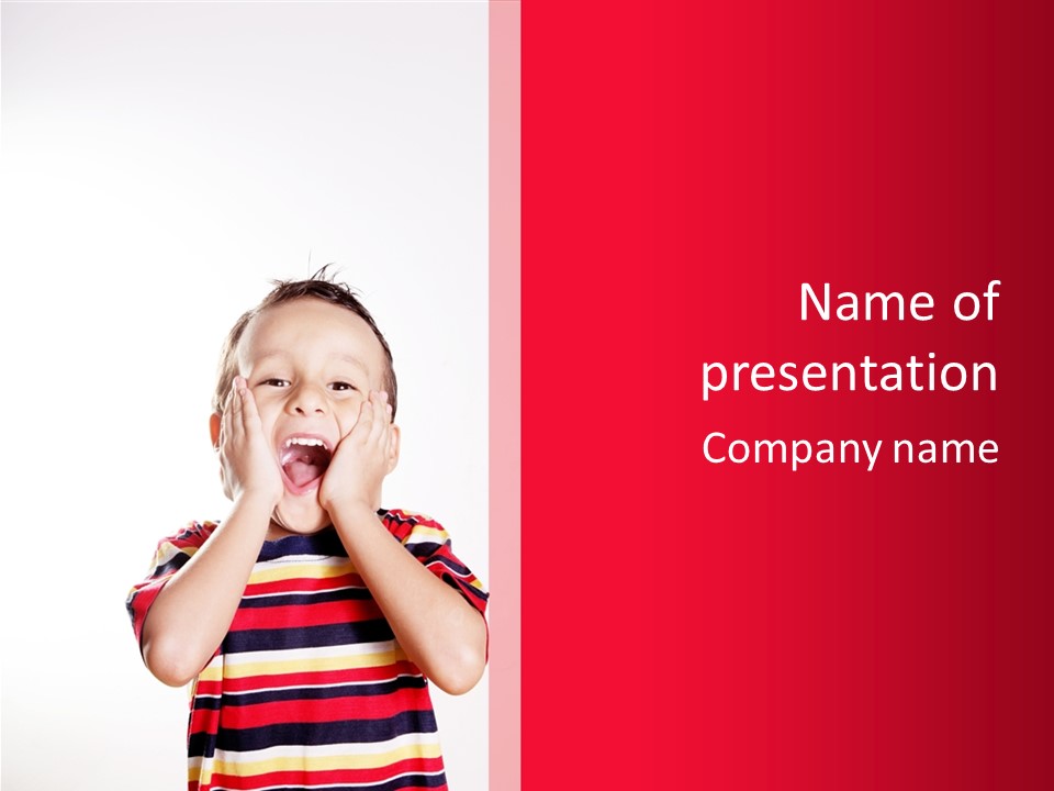 Year Fun Eyes PowerPoint Template