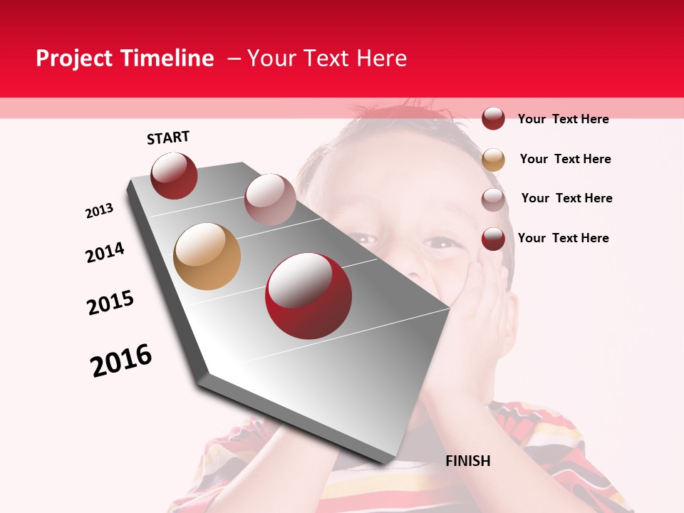 Year Fun Eyes PowerPoint Template