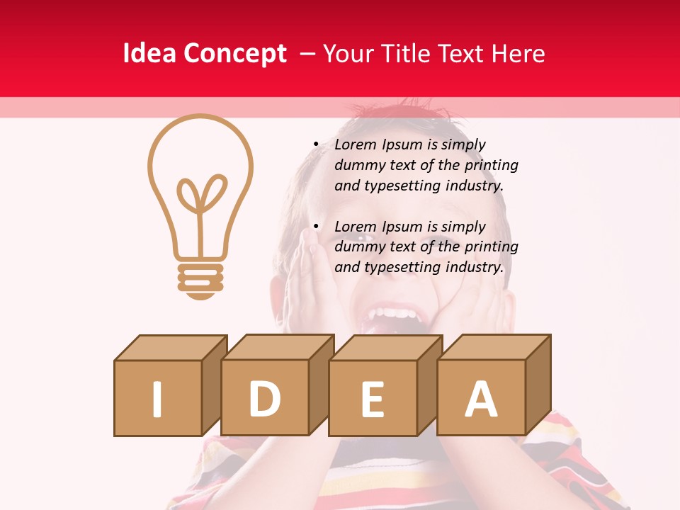 Year Fun Eyes PowerPoint Template