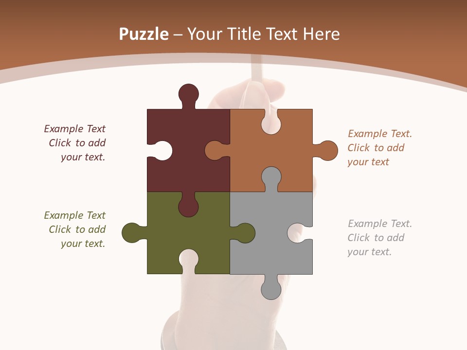 Displaying Text Field Blank PowerPoint Template