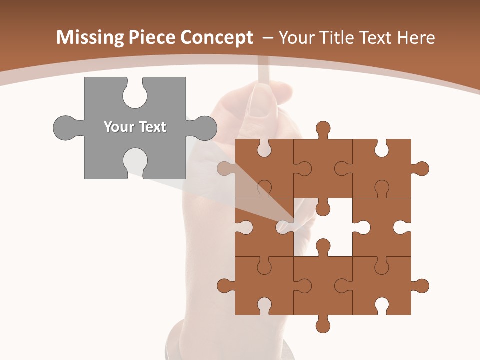 Displaying Text Field Blank PowerPoint Template