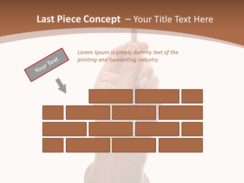 Displaying Text Field Blank PowerPoint Template