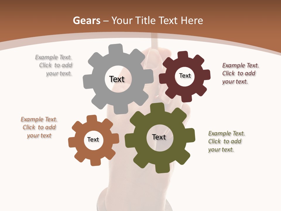 Displaying Text Field Blank PowerPoint Template