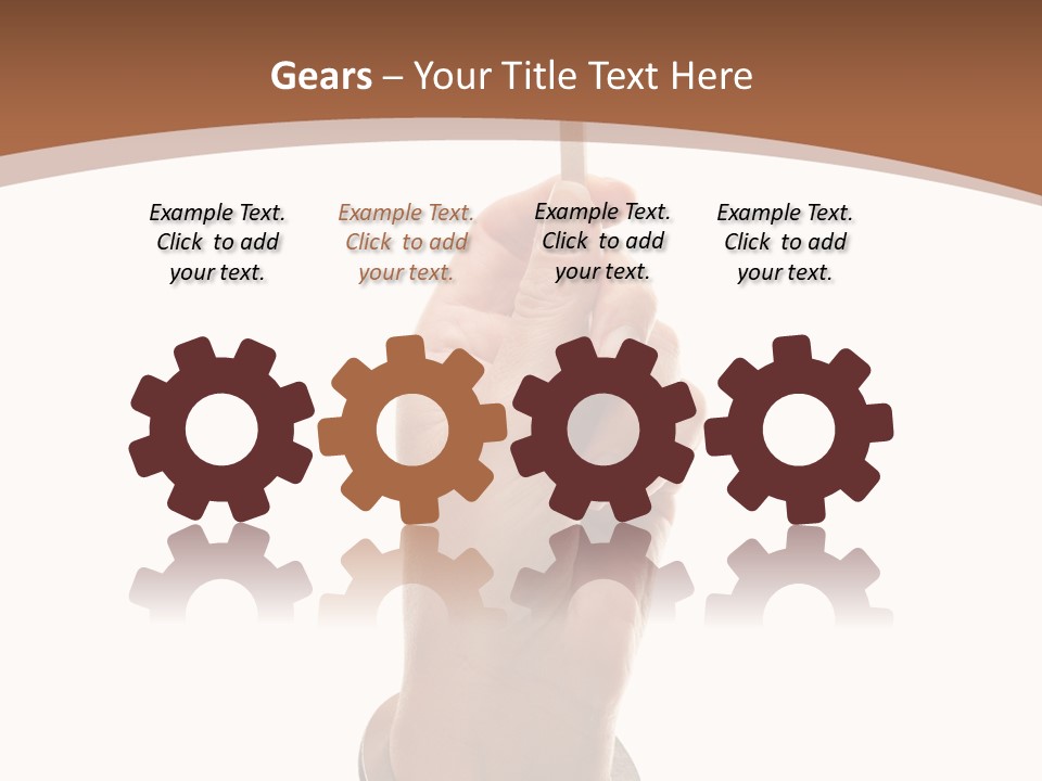 Displaying Text Field Blank PowerPoint Template