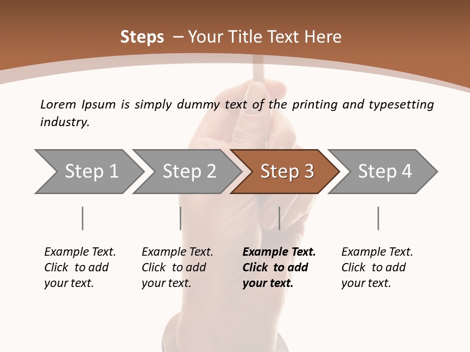 Displaying Text Field Blank PowerPoint Template