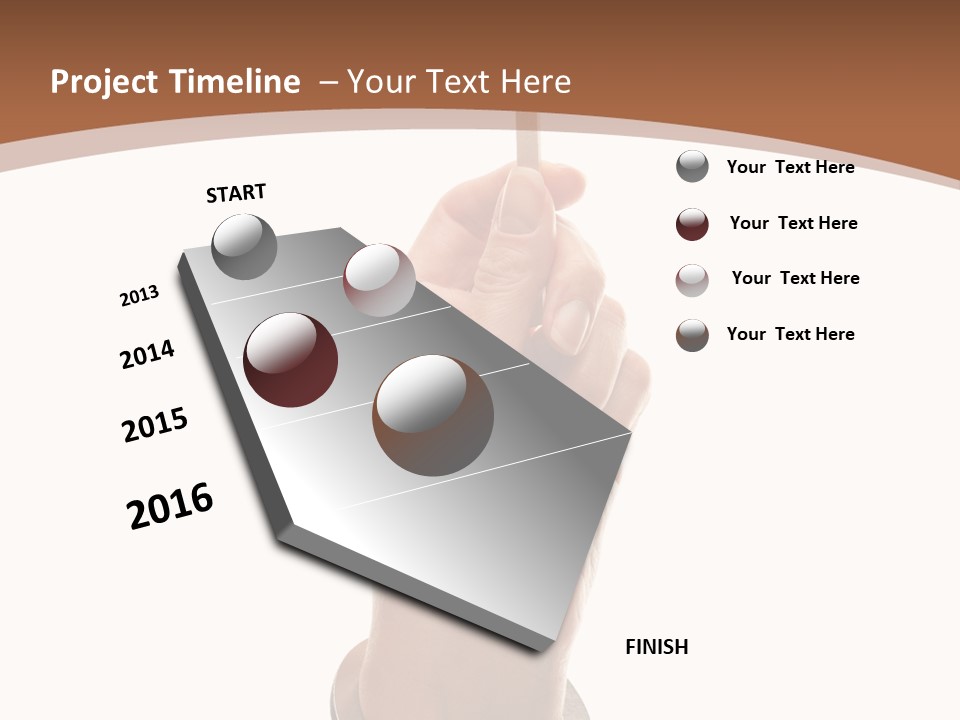 Displaying Text Field Blank PowerPoint Template