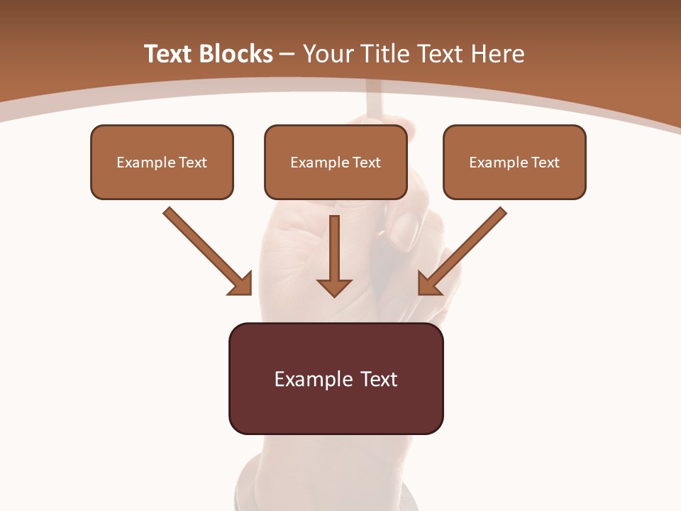 Displaying Text Field Blank PowerPoint Template