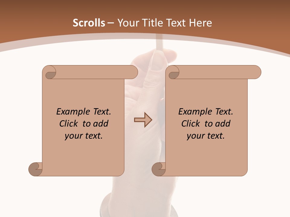 Displaying Text Field Blank PowerPoint Template