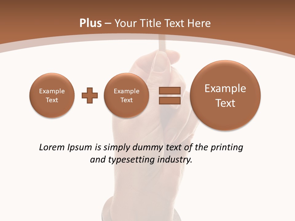 Displaying Text Field Blank PowerPoint Template