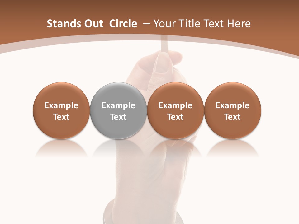 Displaying Text Field Blank PowerPoint Template