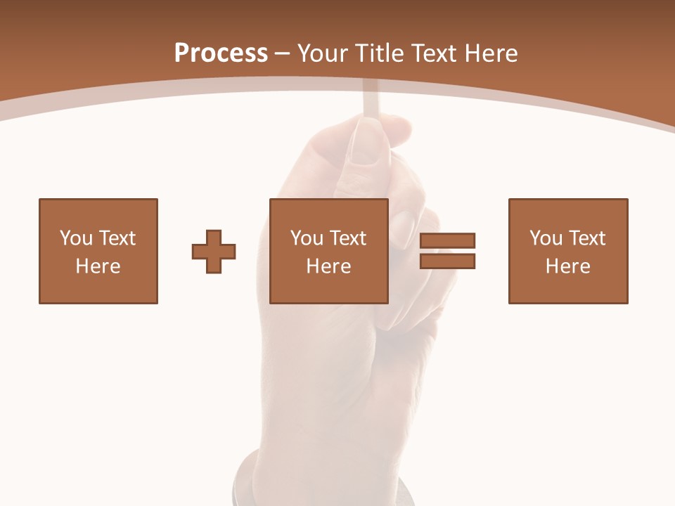 Displaying Text Field Blank PowerPoint Template