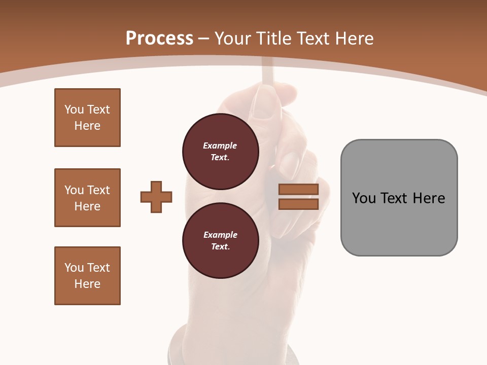 Displaying Text Field Blank PowerPoint Template