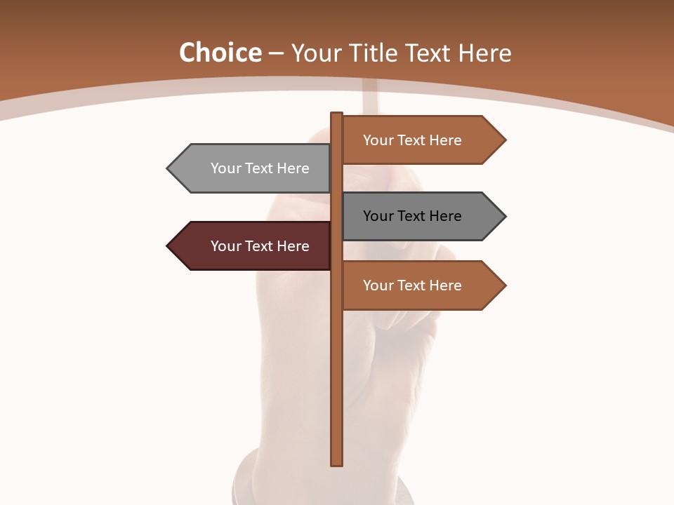 Displaying Text Field Blank PowerPoint Template
