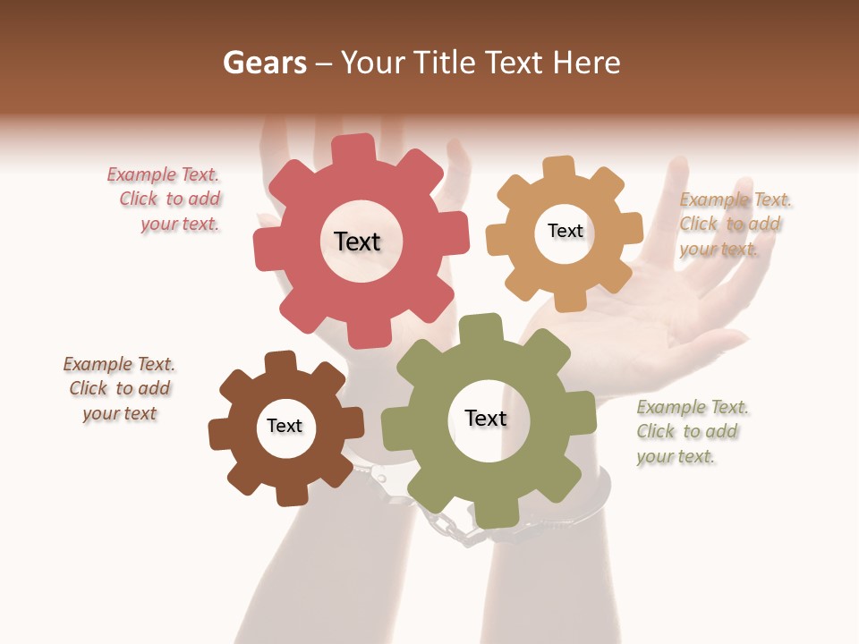 Villain Lawbreaker White PowerPoint Template