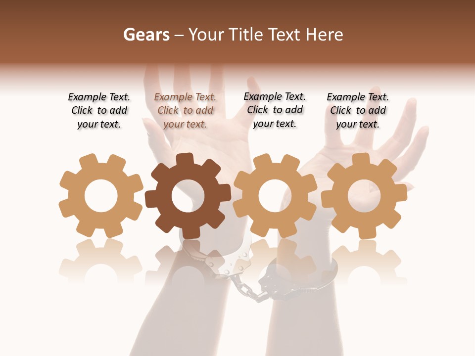 Villain Lawbreaker White PowerPoint Template