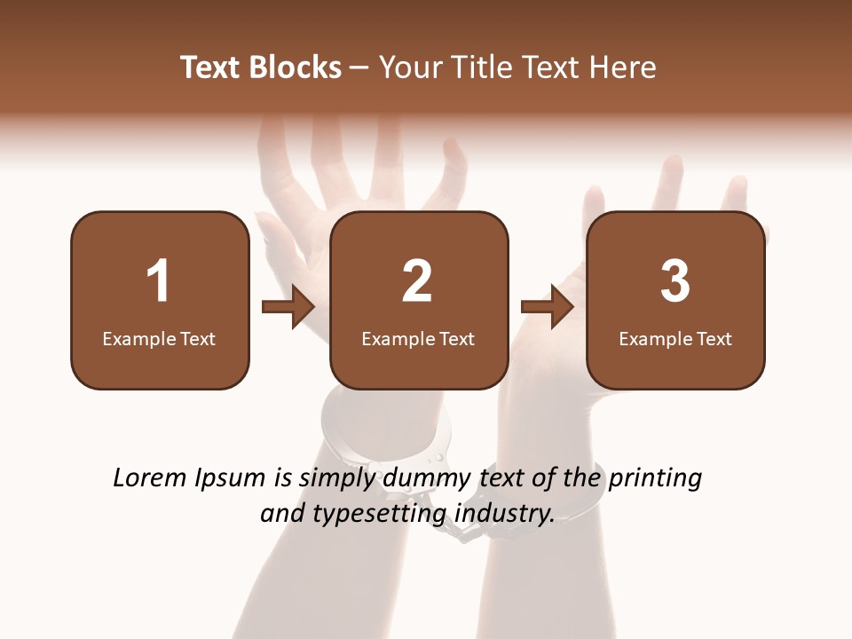 Villain Lawbreaker White PowerPoint Template