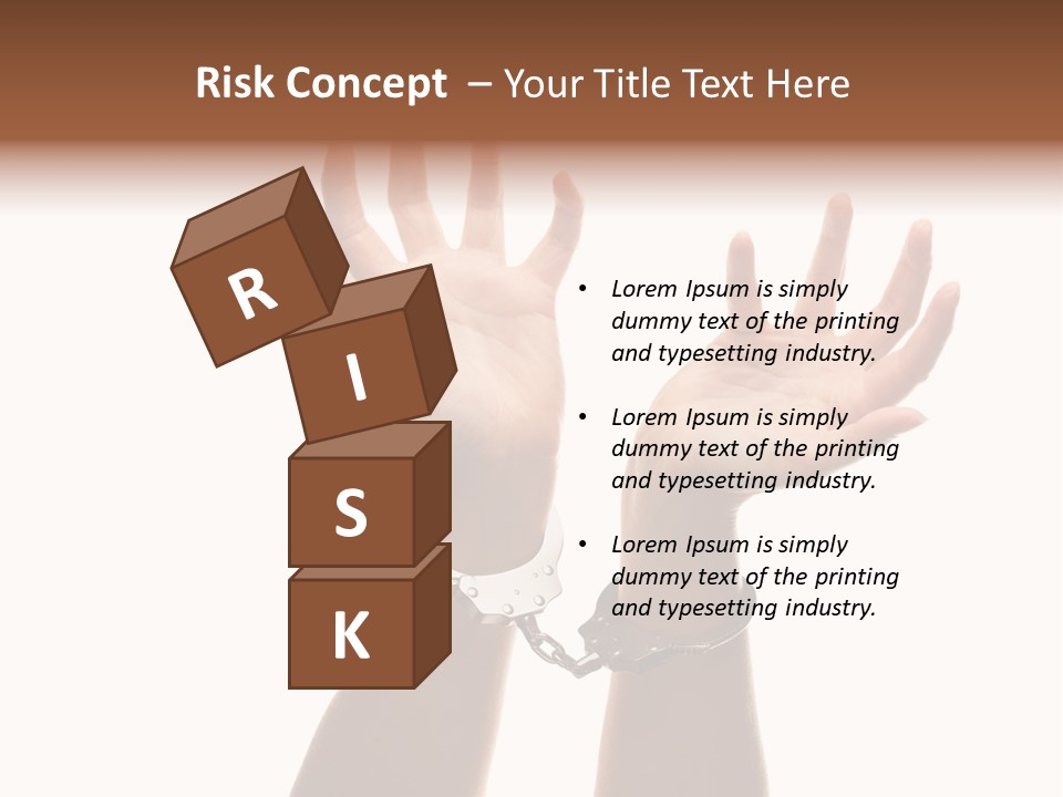 Villain Lawbreaker White PowerPoint Template