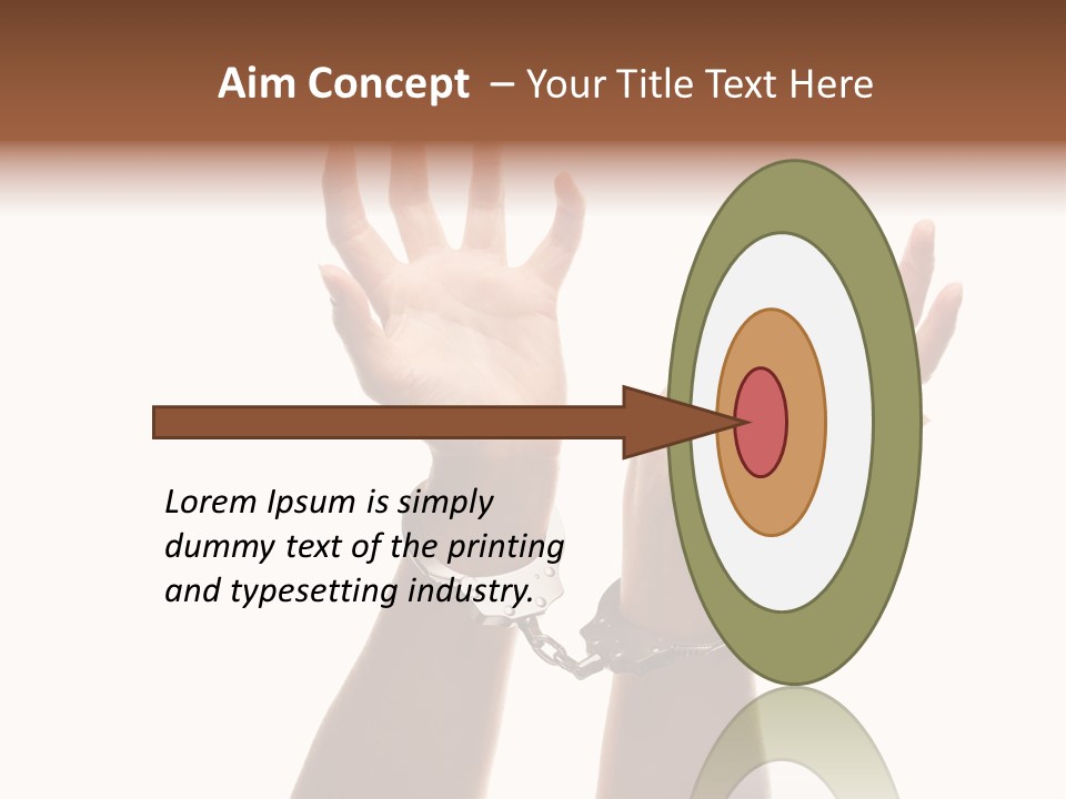 Villain Lawbreaker White PowerPoint Template