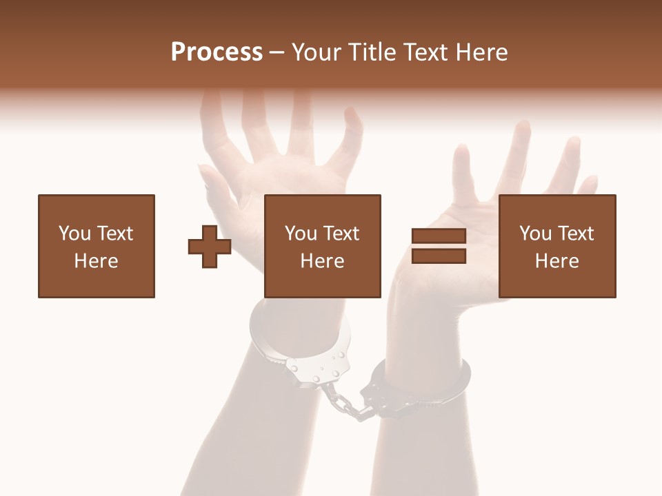 Villain Lawbreaker White PowerPoint Template