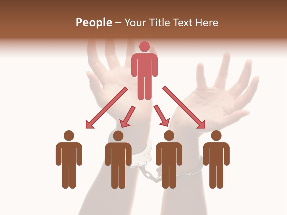 Villain Lawbreaker White PowerPoint Template