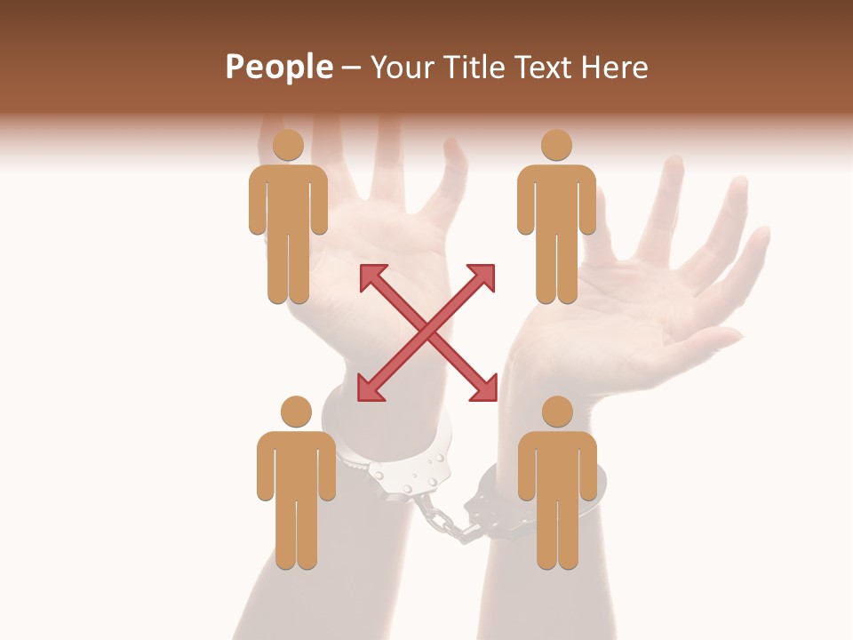 Villain Lawbreaker White PowerPoint Template