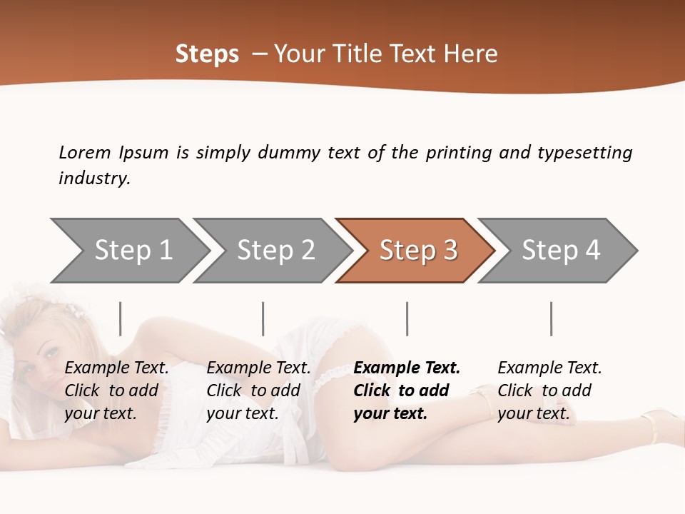 Sexy Lady Sensuality PowerPoint Template
