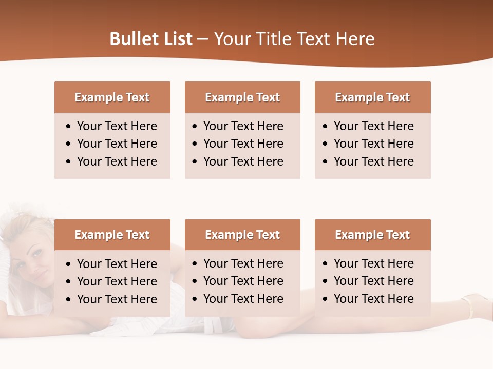 Sexy Lady Sensuality PowerPoint Template