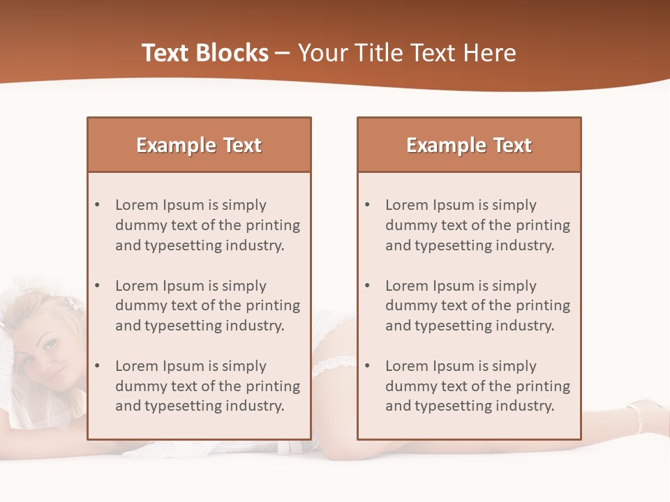 Sexy Lady Sensuality PowerPoint Template