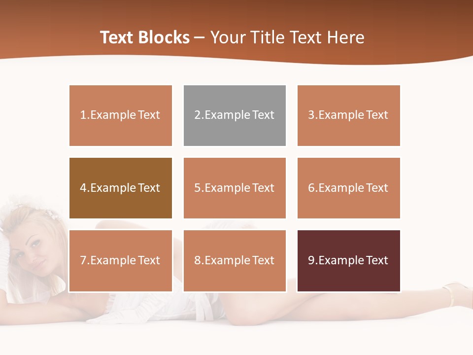 Sexy Lady Sensuality PowerPoint Template