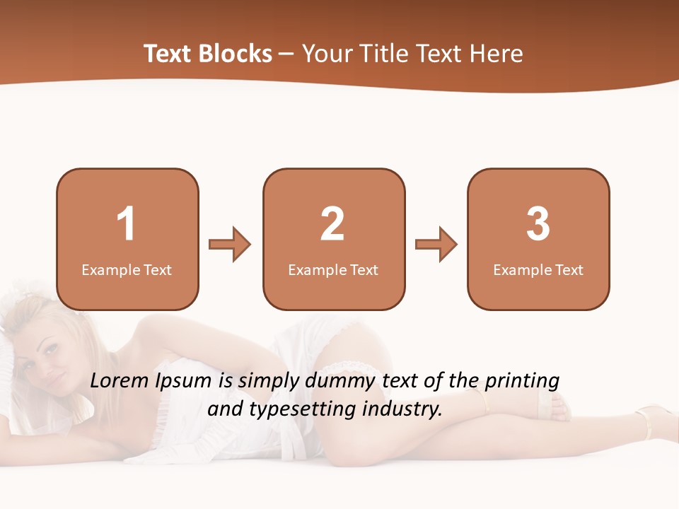 Sexy Lady Sensuality PowerPoint Template