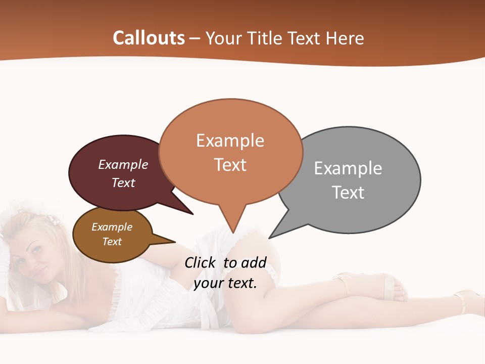 Sexy Lady Sensuality PowerPoint Template