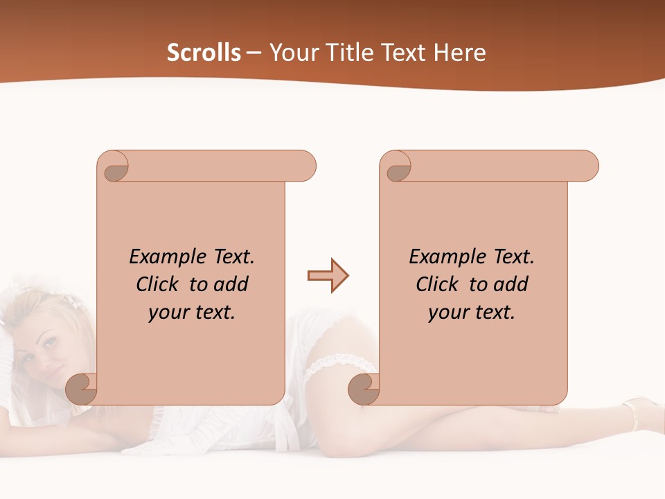Sexy Lady Sensuality PowerPoint Template