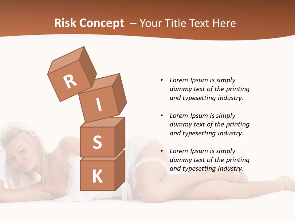 Sexy Lady Sensuality PowerPoint Template