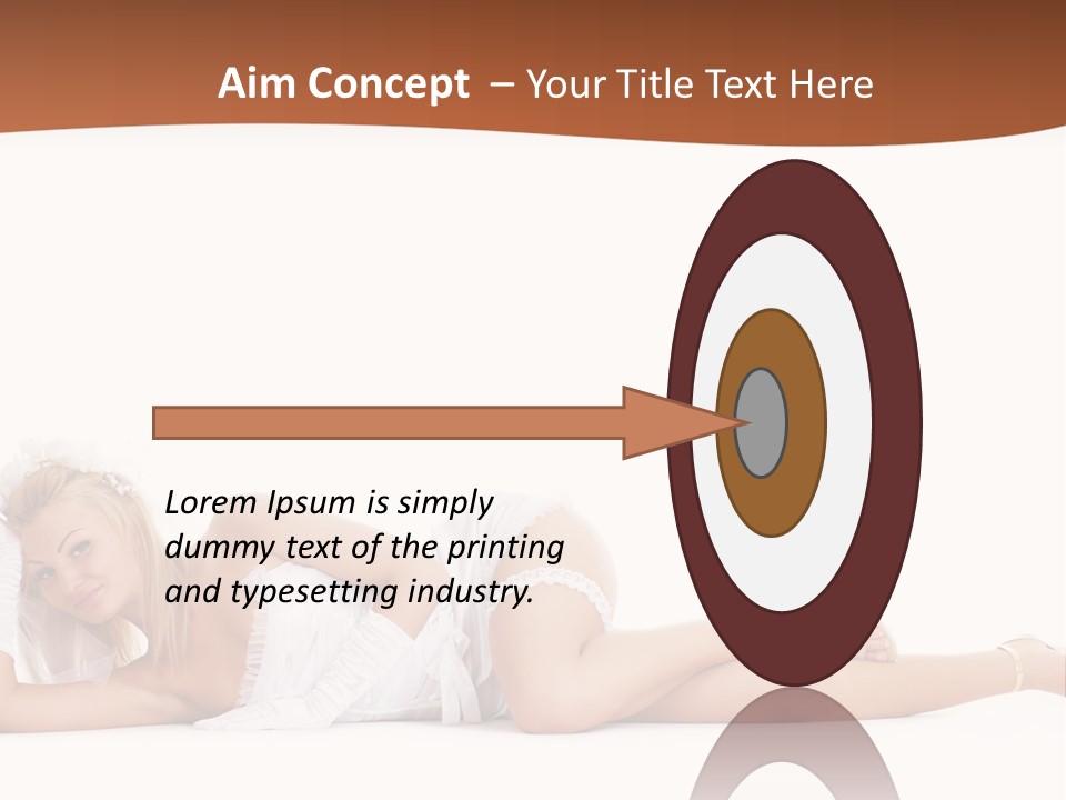 Sexy Lady Sensuality PowerPoint Template