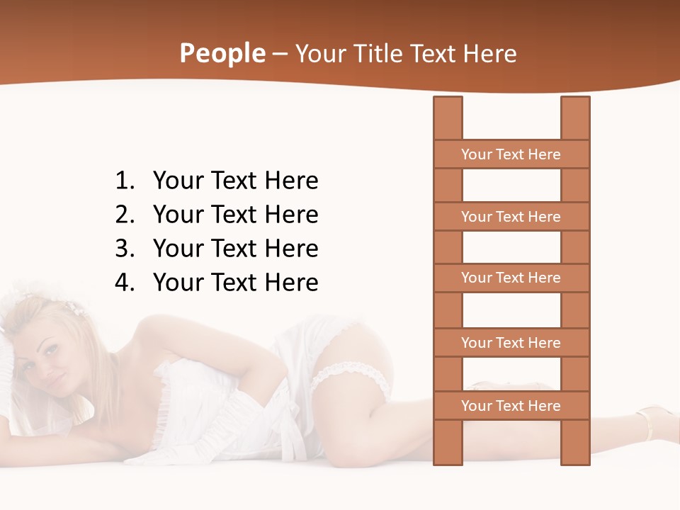 Sexy Lady Sensuality PowerPoint Template