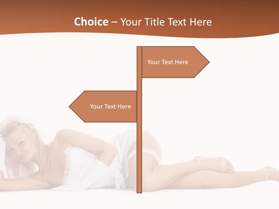 Sexy Lady Sensuality PowerPoint Template