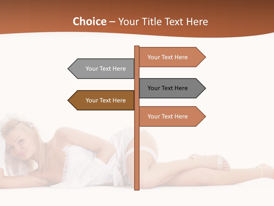 Sexy Lady Sensuality PowerPoint Template