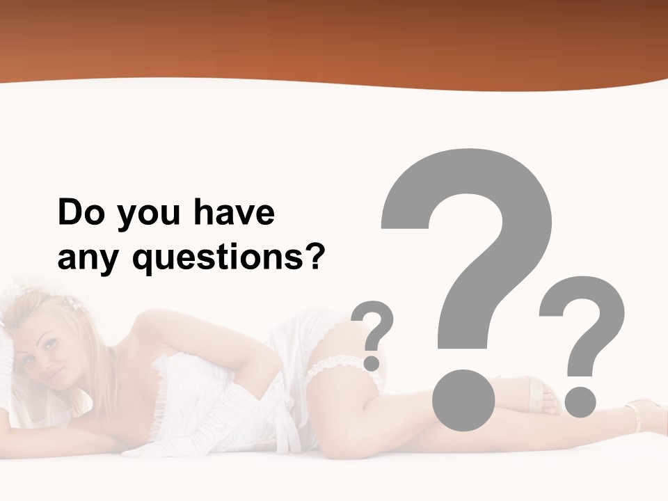 Sexy Lady Sensuality PowerPoint Template