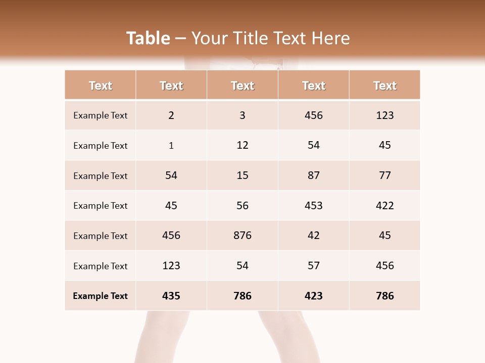 Beauty Human People PowerPoint Template