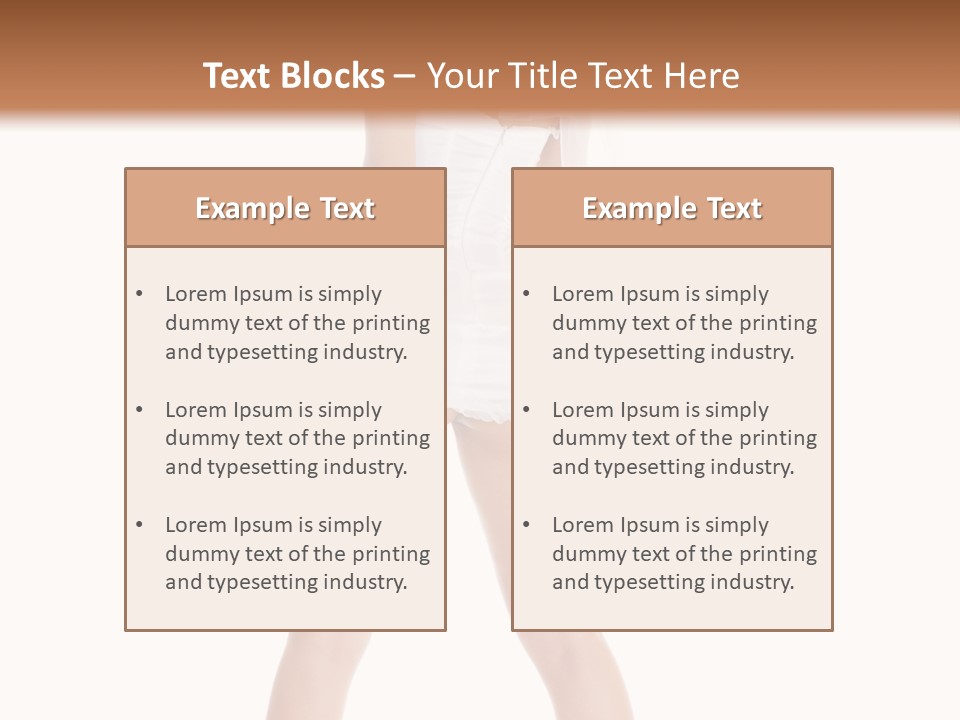 Beauty Human People PowerPoint Template