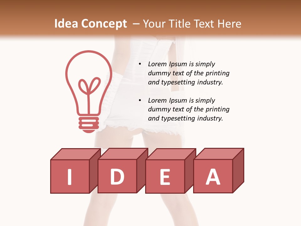 Beauty Human People PowerPoint Template