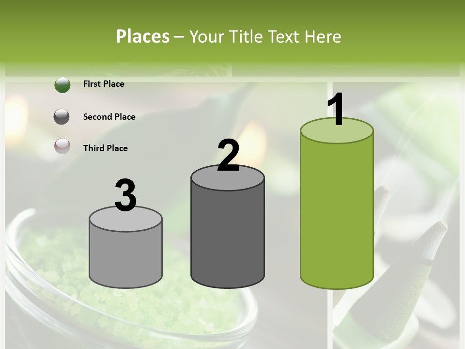 Closeup White Healthy PowerPoint Template