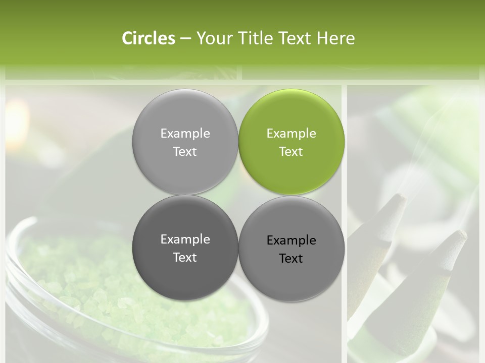 Closeup White Healthy PowerPoint Template