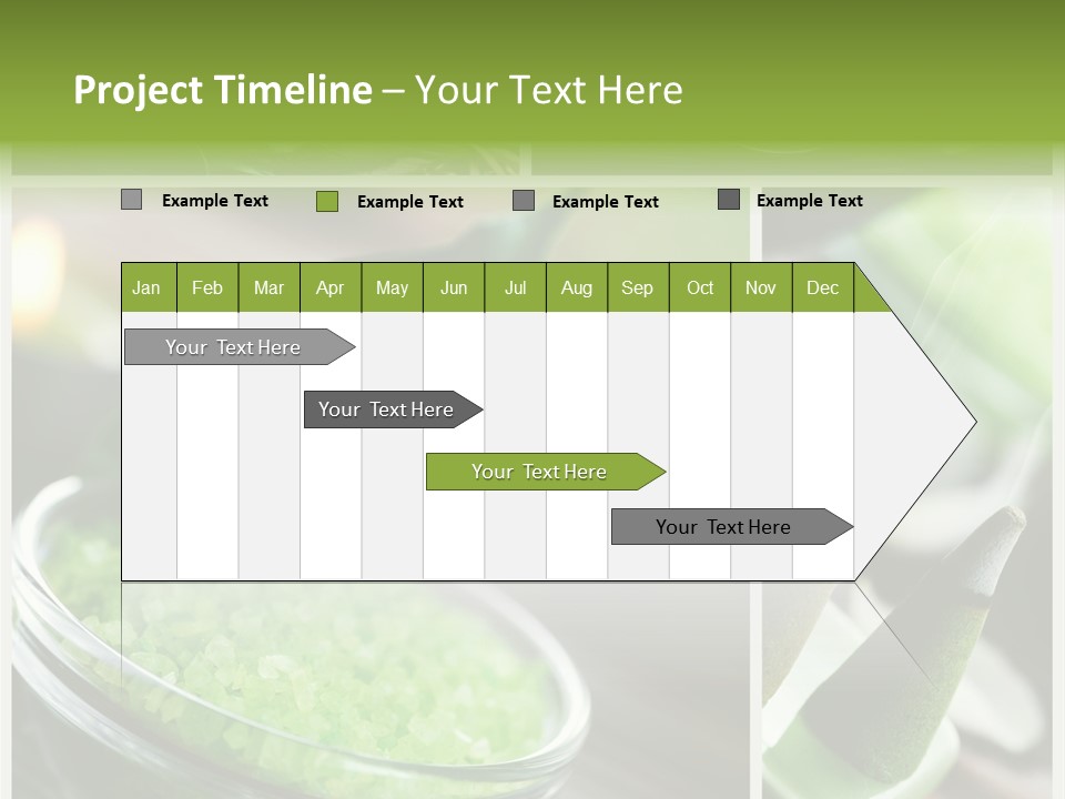 Closeup White Healthy PowerPoint Template