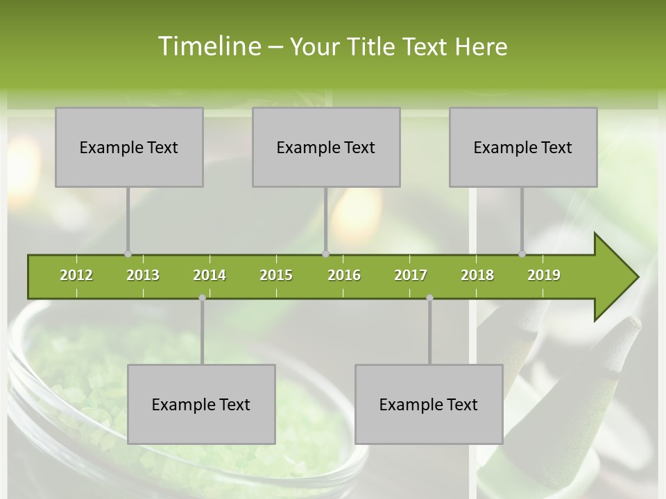 Closeup White Healthy PowerPoint Template