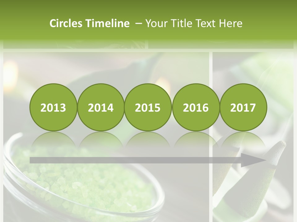 Closeup White Healthy PowerPoint Template