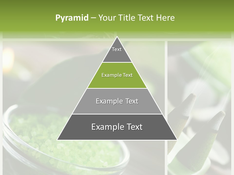 Closeup White Healthy PowerPoint Template