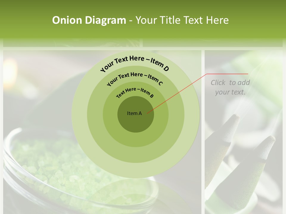 Closeup White Healthy PowerPoint Template