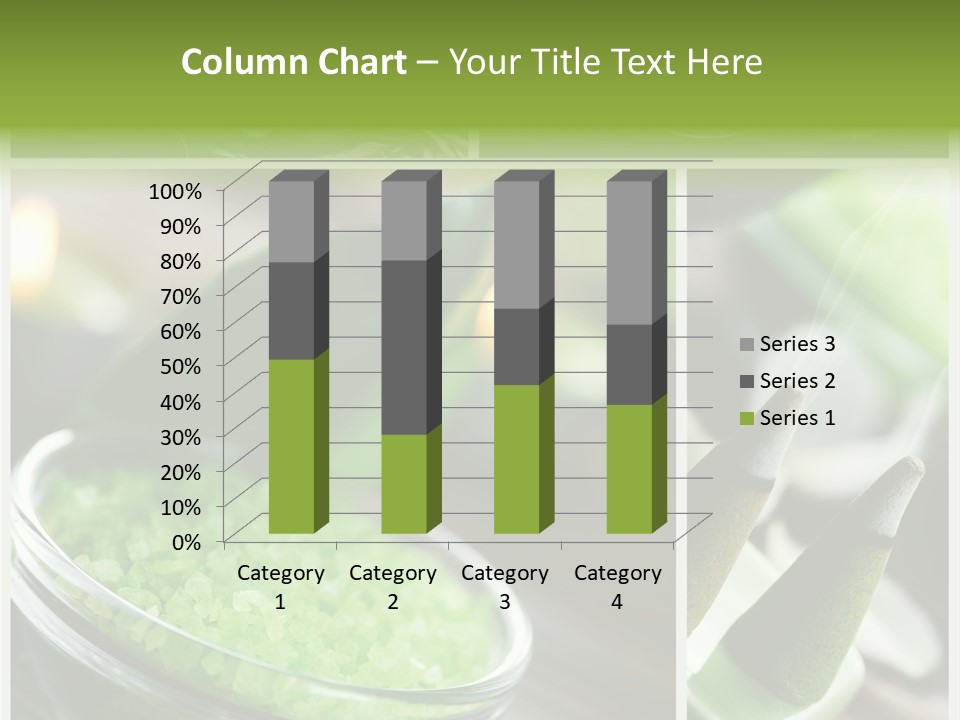 Closeup White Healthy PowerPoint Template